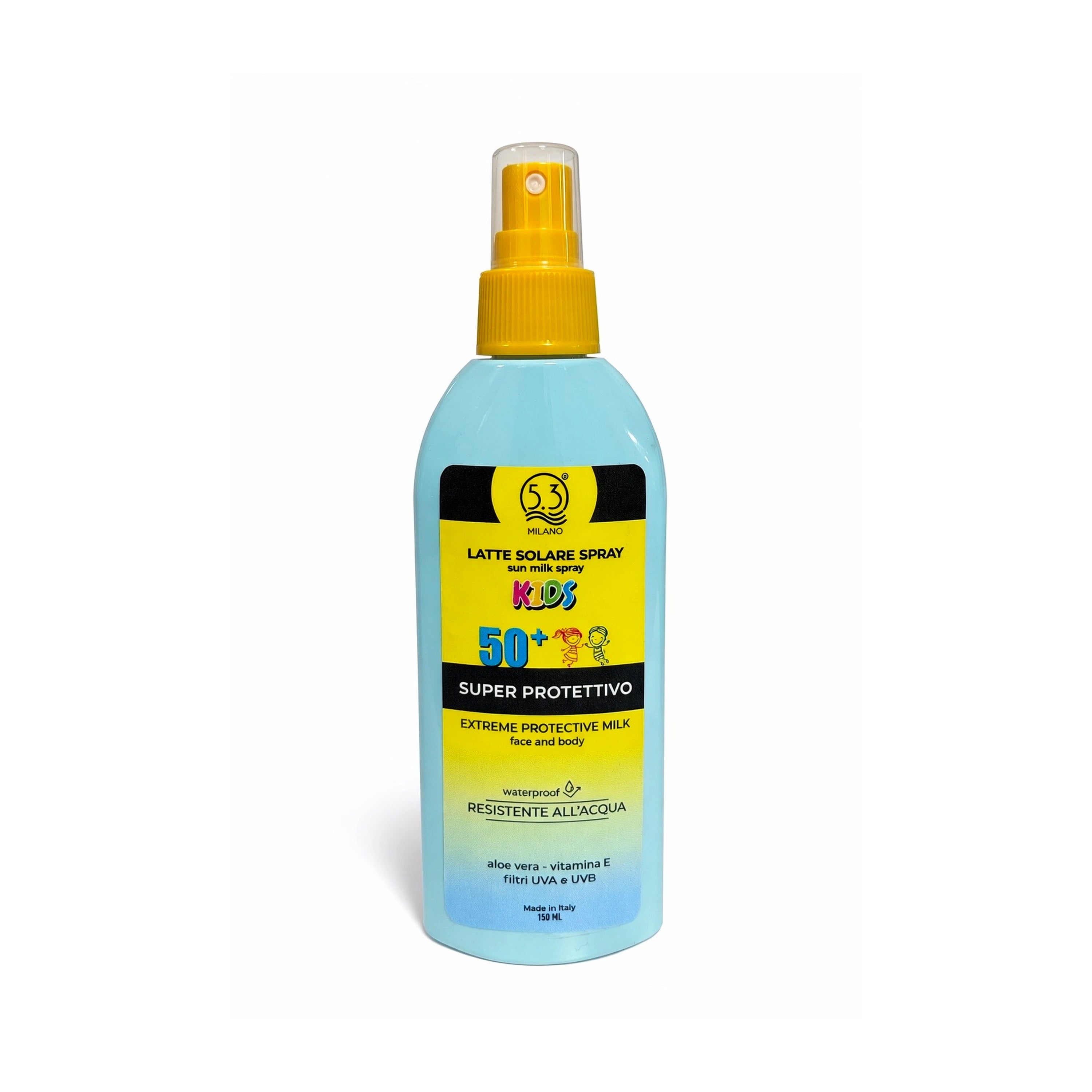 Latte solare spray kids 50+